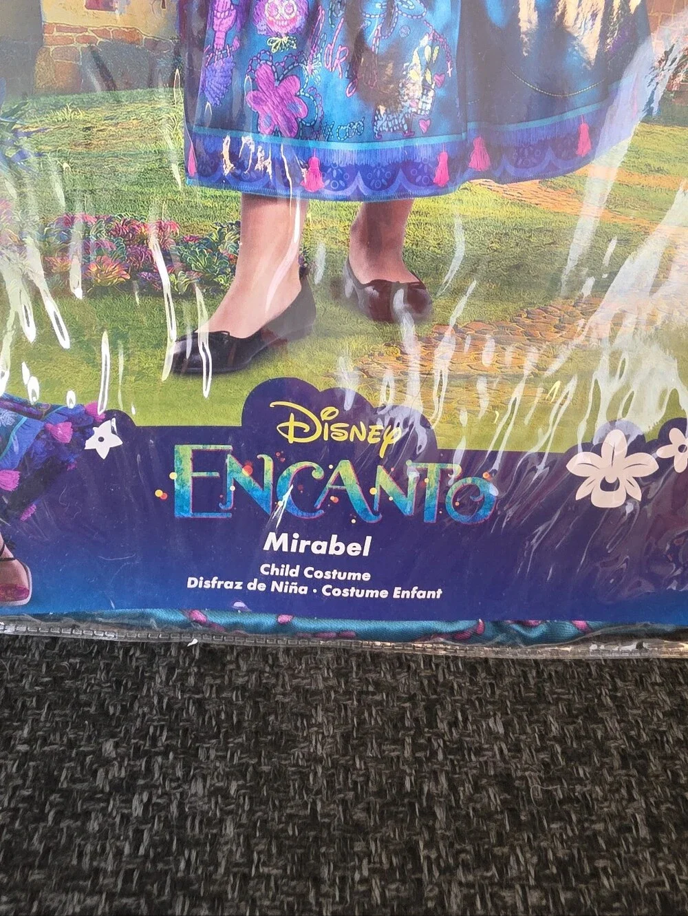 NIP Disguise Girls Size M(7-8) Disney Encanto Mirabel Halloween Costume Dress